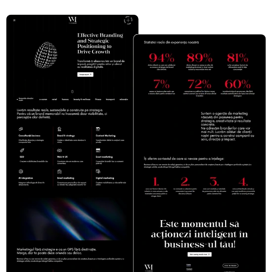 Versemark website showcase